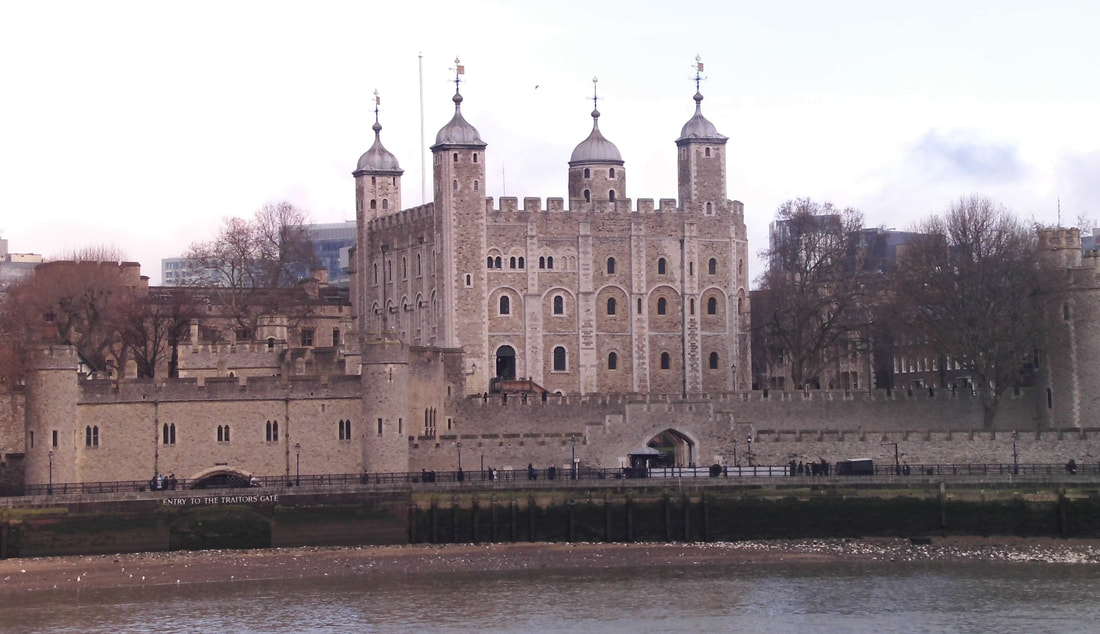 Tower of London, Castle, Ravens, River Thames